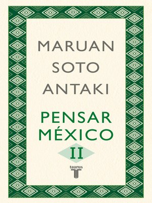 cover image of Pensar México II